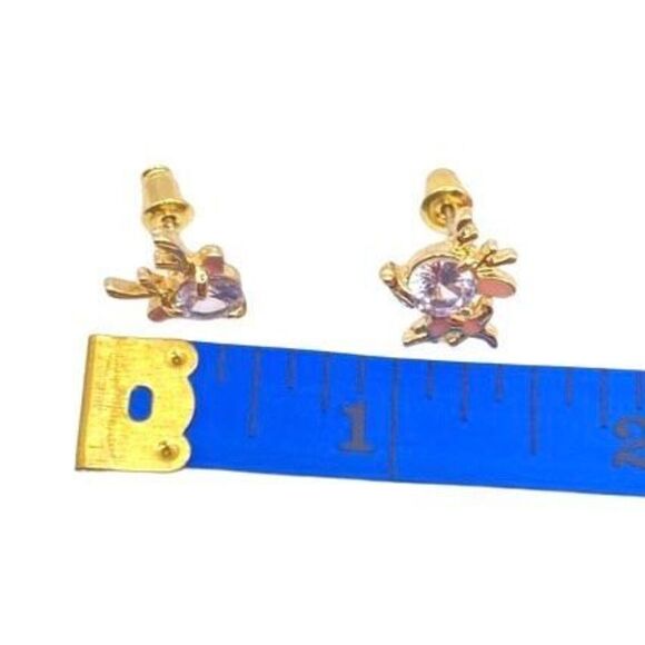 Set of 2 Christmas themed stud dangle earrings - Picture 4 of 5